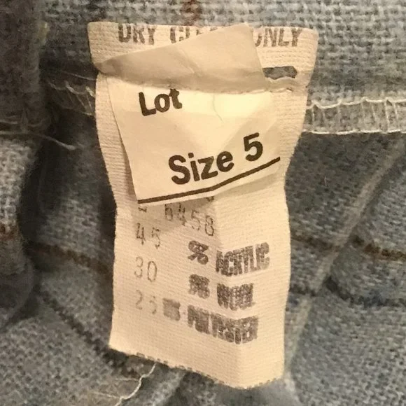 Vintage Women's Wool Blend Skirt - Picture 4 of 5